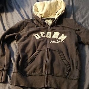 Blue UConn Hoodie Sweatshirt (M)